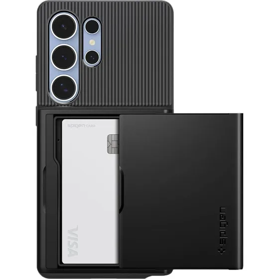 Spigen Slim Armor CS - Sort - Samsung Galaxy S25 Ultra