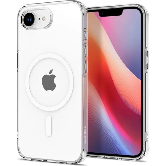 Spigen Liquid Crystal MagSafe - Transparent Hvid - iPhone 17e/16e