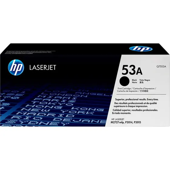 HP 53A Q7553A Sort Tonerpatron (3000 sider)