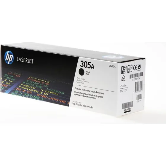 HP 305A Sort Toner CE410A – 2.200 sider
