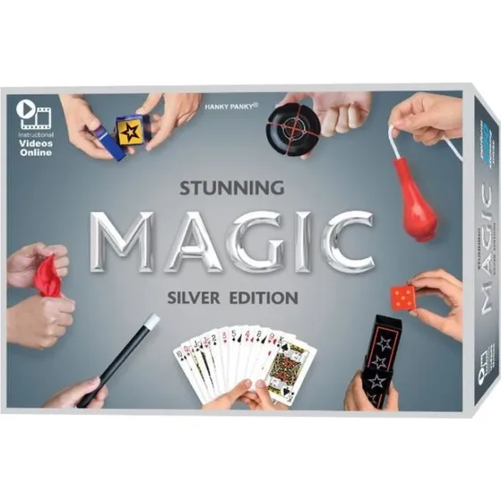 Hanky Panky Toys Stunning Magic Silver Edition 100 Tricks