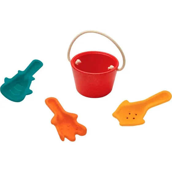 Plan Toys Strandsæt i Træ (18mdr+)
