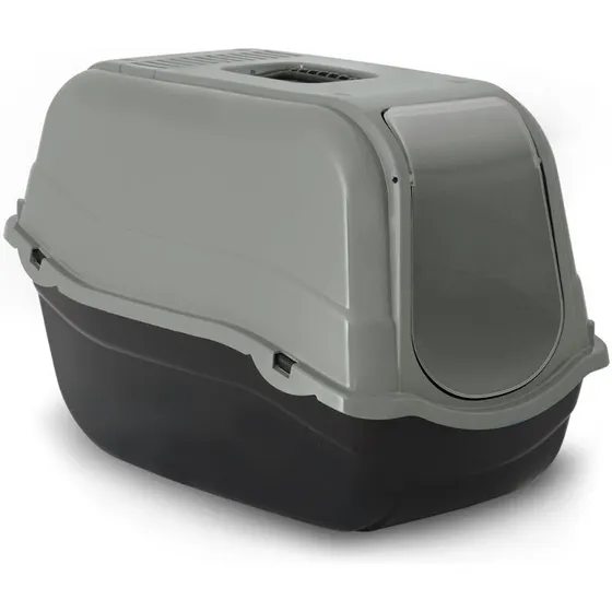 MP Eco kattetoilet Romeo grå/sort 57x39x41 cm