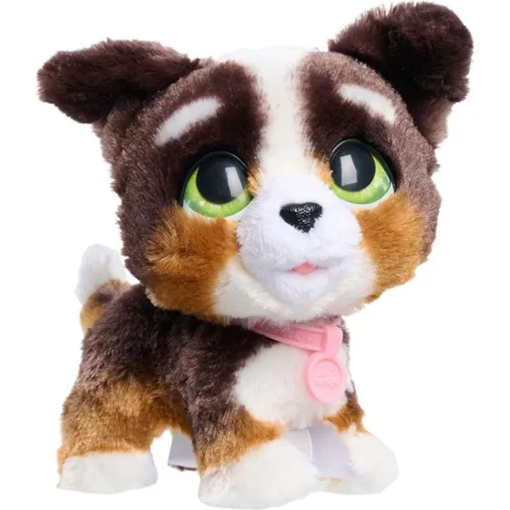 FurReal Walkalots Bernedoodle Puppy – Interaktiv Hvalp med Batterier