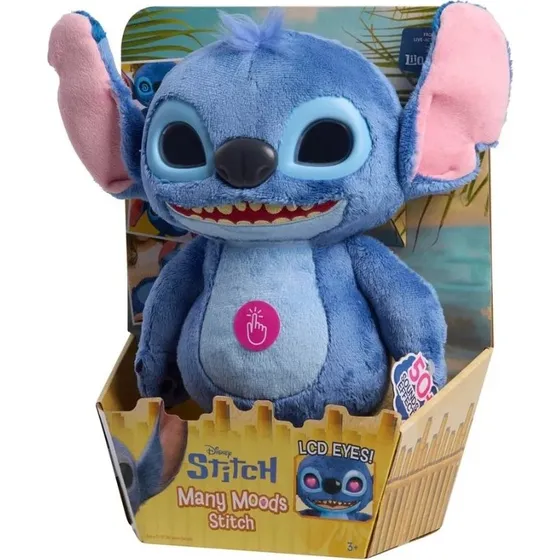 Disney Stitch - Many Moods Pludselig Bamse 34 cm
