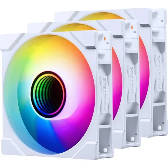 Phanteks M25G2-120 D-RGB Reverse 120mm, Hvid, 3 stk.