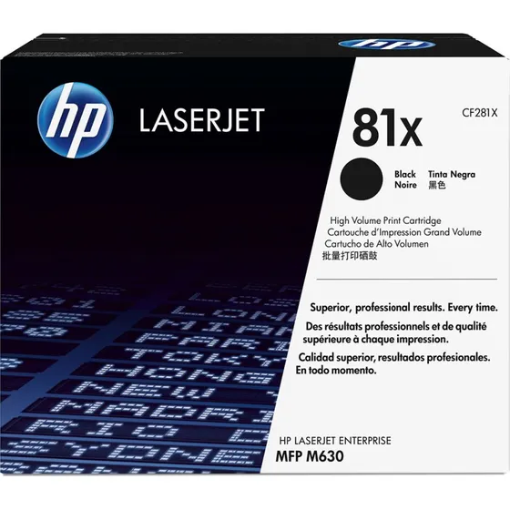 HP 81X CF281X Sort Toner (25.000 sider)