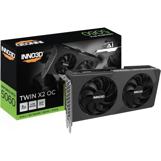 Inno3D RTX 5060 Twin X2 OC 8 GB GDDR7