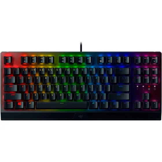 Razer BlackWidow V3 Tenkeyless Grøn Switch - Sort