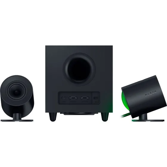 Razer Nommo V2 2.1-kanal Højttalersystem med Subwoofer, Sort