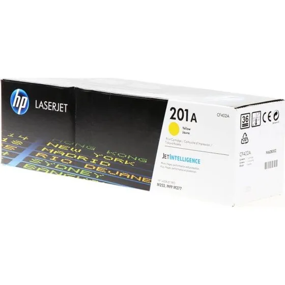 HP 201A CF402A Gul Toner, 1.400 sider, til M252 & M277-serie