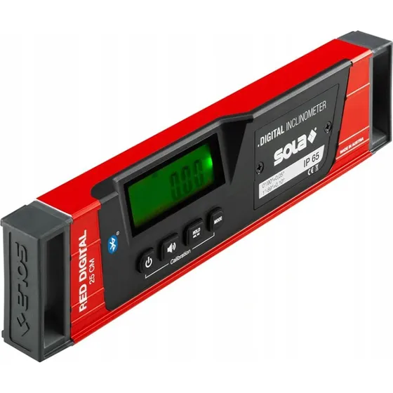 Sola RED 25 Digital Vandretvaterpas 250 mm, Bluetooth
