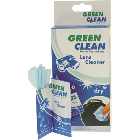 GREENCLEAN Lens Cleaner til Kamera, 10 pk