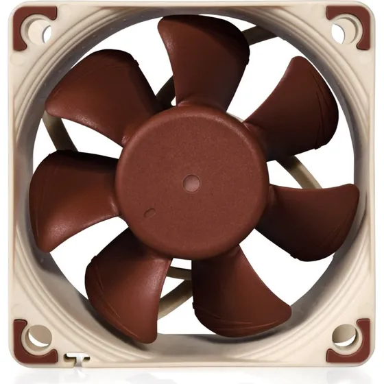 Noctua NF-A6x25 60mm 5V PWM Brun Kabinet Køler, 19 dBA