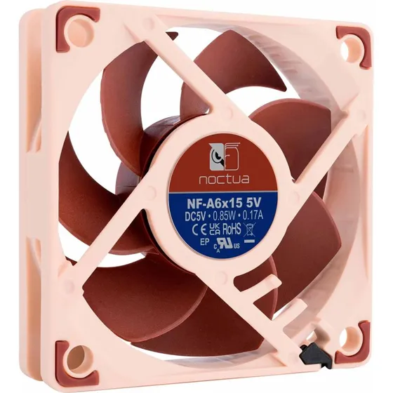 Noctua NF-A6x15 5V 60mm Brun Køler – Stilfuld & Stille