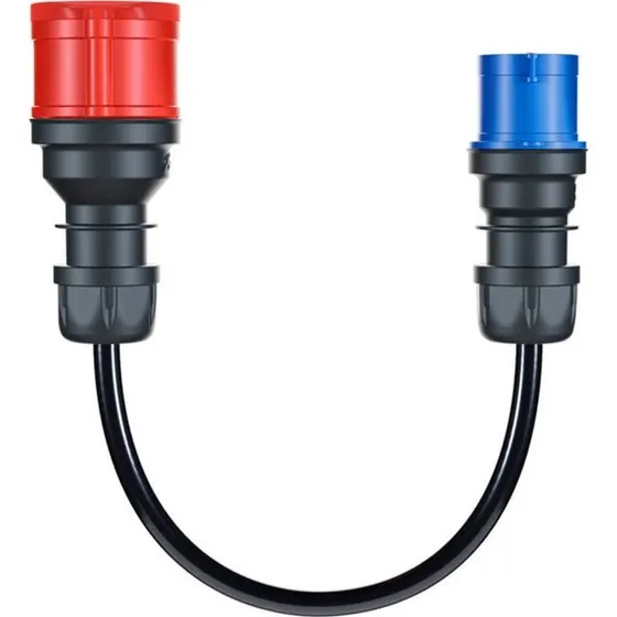 Go-e Gemini Flex Adapter 11kW CEE Blå