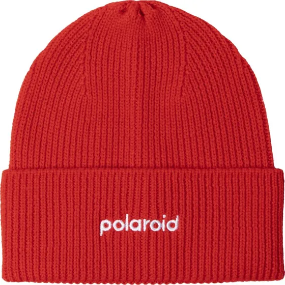 Polaroid Beanie Hue - Rød
