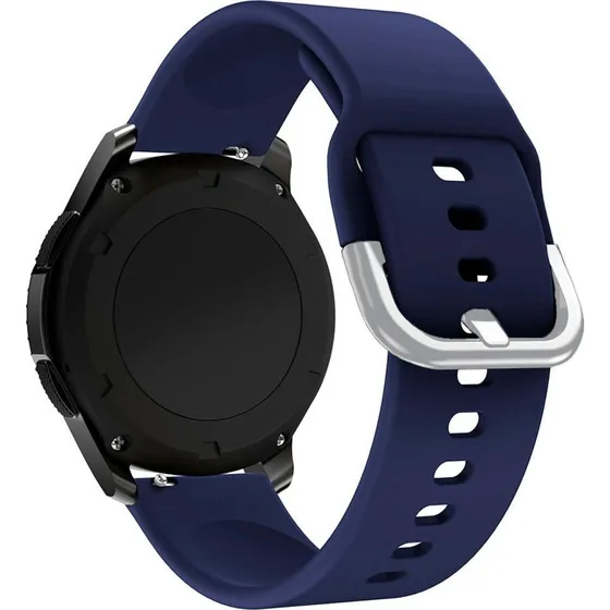 Hurtel Silicone Smartwatch Rem (22mm) Mørkeblå
