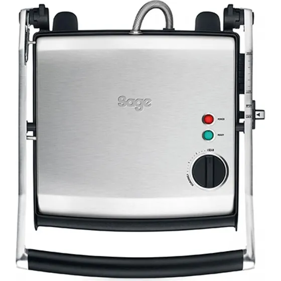 Sage BGR200BSS Kontaktgrill 1500W Sølv