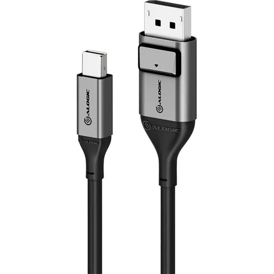 Alogic Ultra Mini DisplayPort til DisplayPort 2m, 8K, space grey