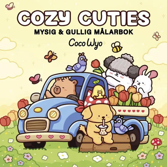Coco Wyo Cozy Cuties Malebog, 96 sider, 202x202 mm