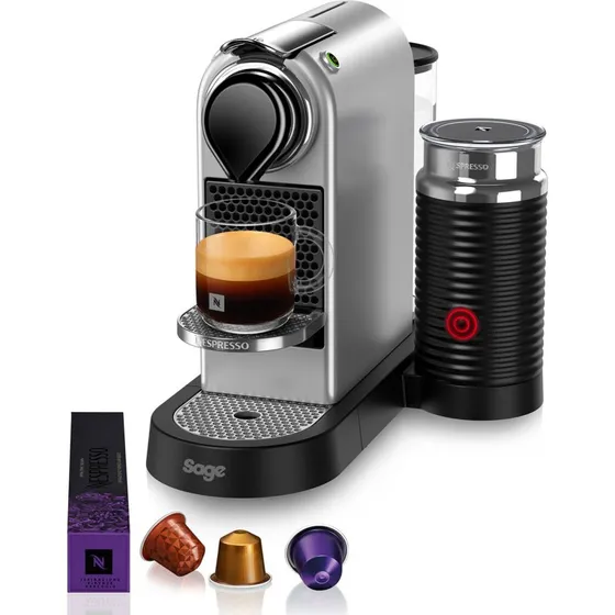 Nespresso by Sage SEC 660 CitiZ & Milk, sølv