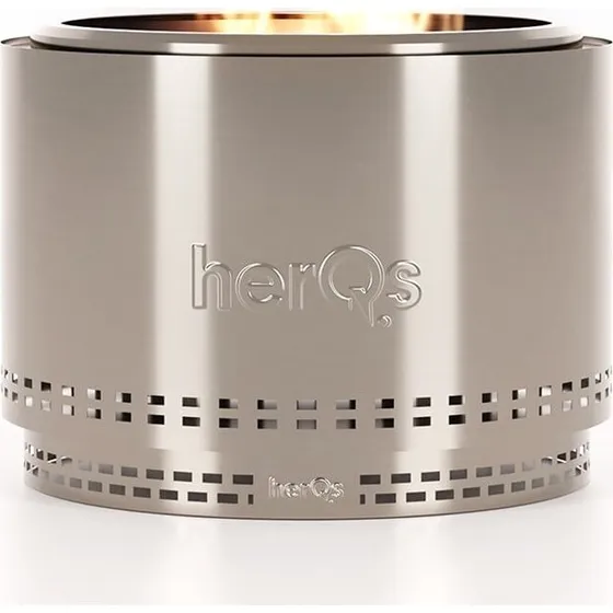 HerQs Chief Smokeless FirePit HERQS907, 68x43cm, rustfrit stål