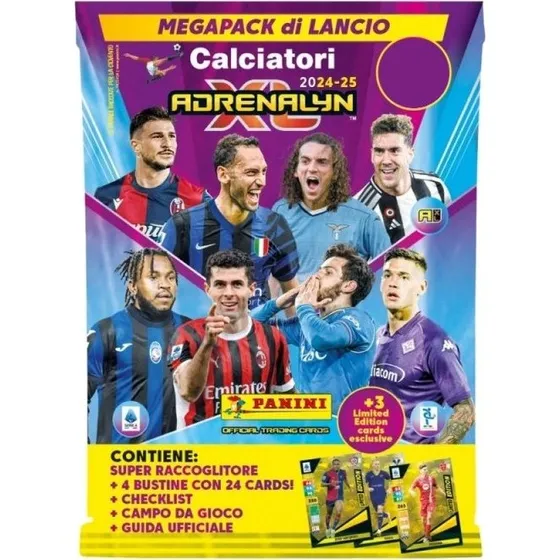 Panini Adrenalyn XL Italian League 2025 Mega Starter Sæt