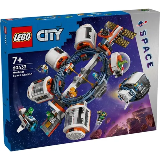 LEGO City 60433 Modulopbygget Rumstation (7+)