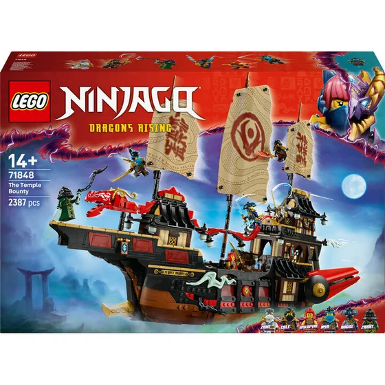 LEGO NINJAGO 71848 Tempelskibet