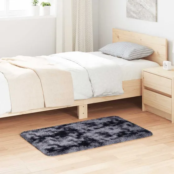 vidaXL Navarra Shaggy Gulvtæppe 60x100 cm Mørkegrå