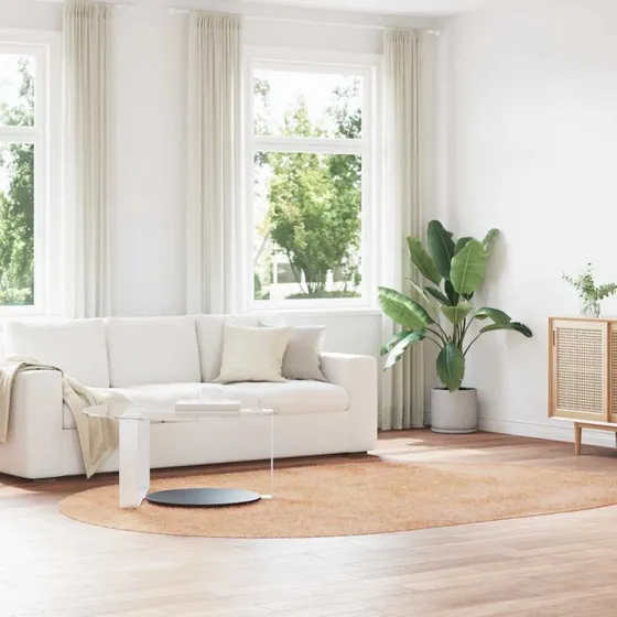 vidaXL Navarra Shaggy Gulvtæppe 300x200 cm Beige