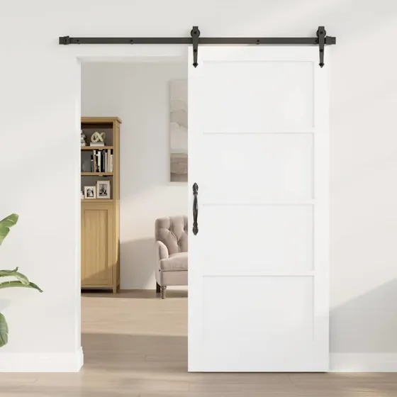 vidaXL ORKDAL Hvid Indvendig Dør 86 x 198,5 cm Krydsfinér