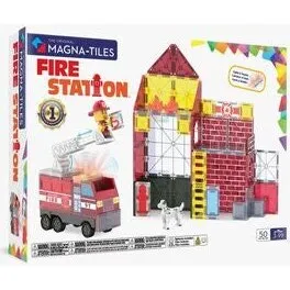Magna-Tiles Brandstation med lyd og lys, 50 dele
