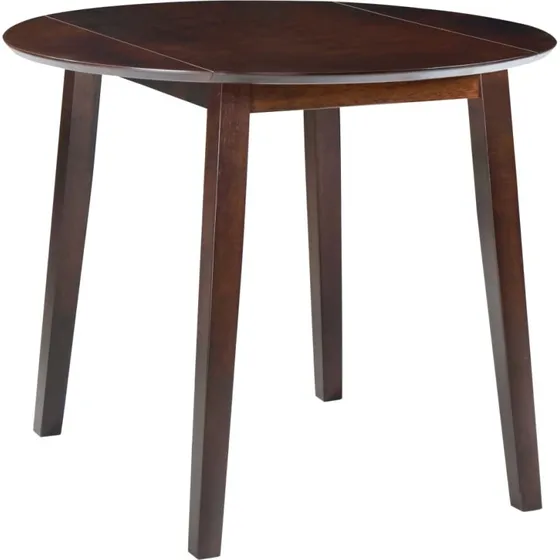 Klapbord Rundt MDF - Naturfarvet