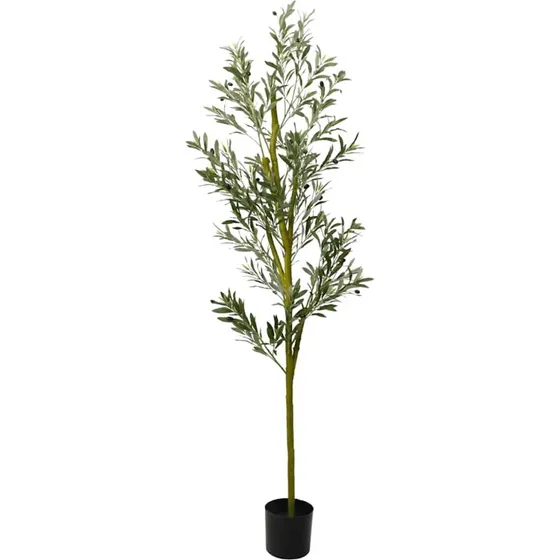 vidaXL Kunstigt Oliventræ 800 Blade 200 cm Grønt