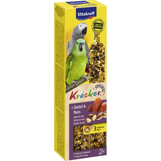 Vitakraft Kräcker Daddel & Nødder til papegøjer