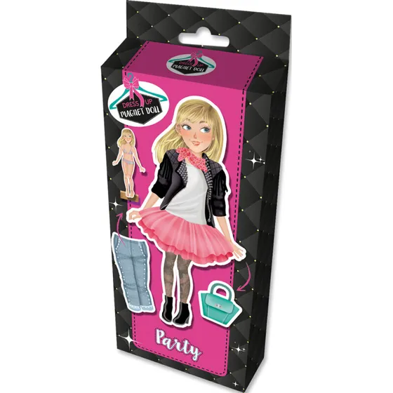 Magnet-påklædningsdukke Party, 30 dele