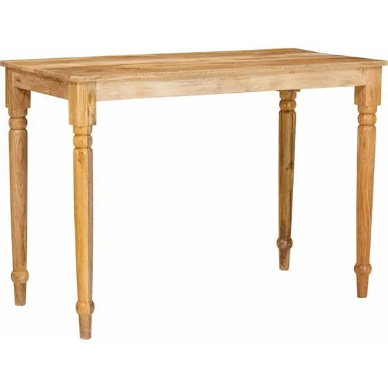 vidaXL Sofabord Brun 110x55x77 cm Massivt Mangotræ