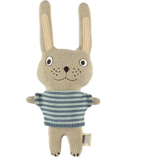 OYOY Baby Felix Kanin strikket tøjdyr 32 cm - Multi