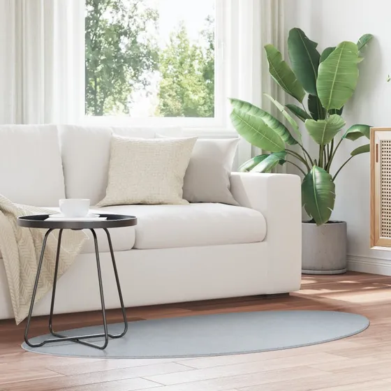 vidaXL Tæppe Huarte Grå 80x150 cm Polyester