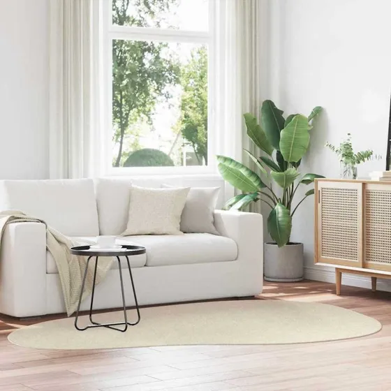 vidaXL HUARTE Beige Tæppe 160 x 230 cm Polyester