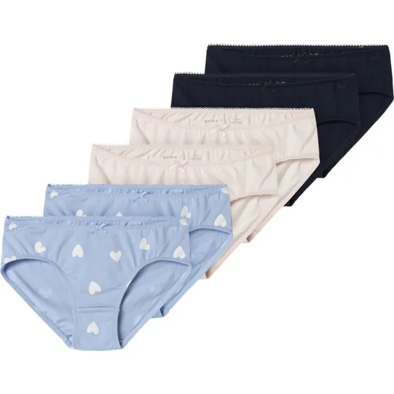 Name It Serenity 6-pak underbukser Hearts (Noos)
