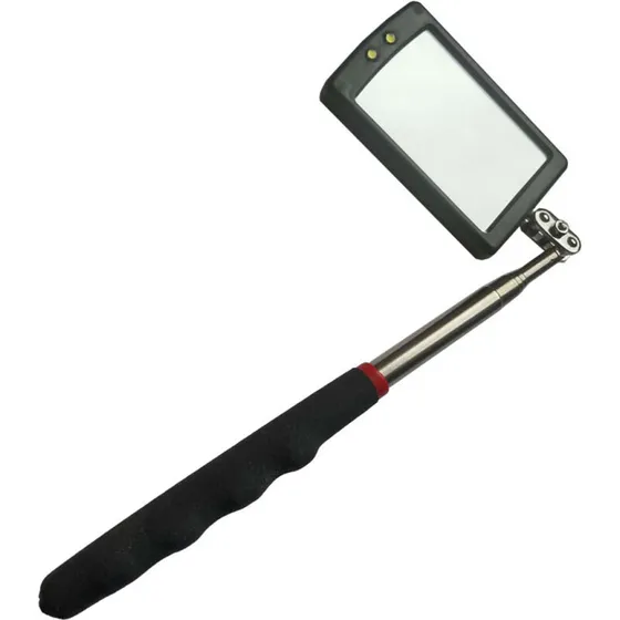 BATO Teleskop-spejl med LED-lys 52x83 mm