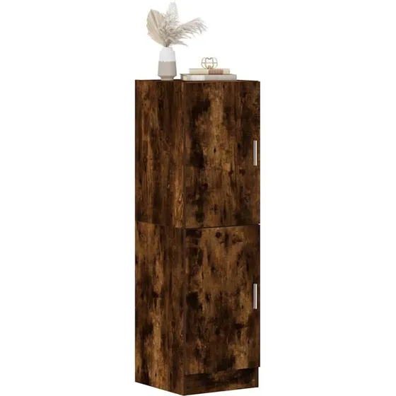 vidaXL Køkkenskab 38x41,5x131,5 cm røget egetræsfarve
