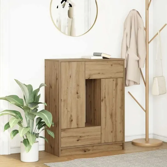 Vitra Skænk med skuffer og låger 73x31x90 cm, hvid