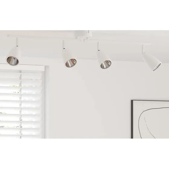 vidaXL Loftsspot Hvid 70 x 12,5 x 10,5 cm Metal