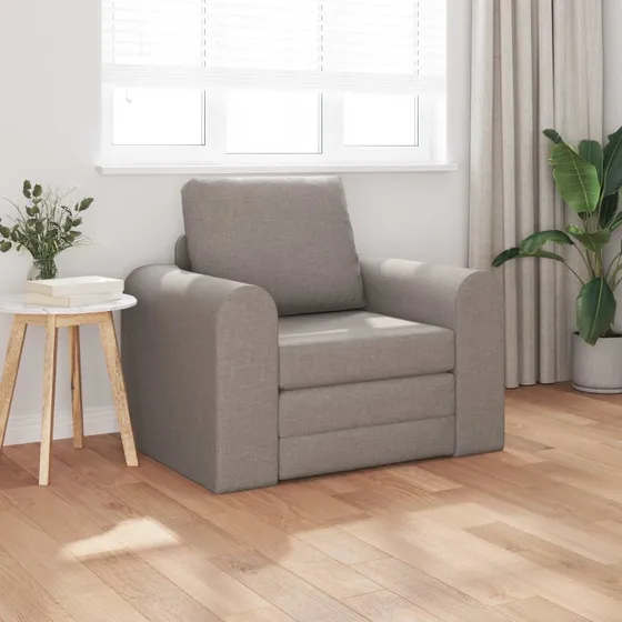 vidaXL Sovesofa Gråbrun 98 x 71 x 83 cm