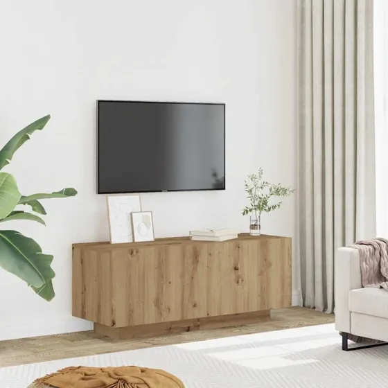 vidaXL Tv-bord 100x35x40 cm konstrueret træ