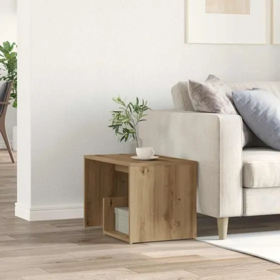 vidaXL Sidebord 59x36x38 cm Konstrueret Træ